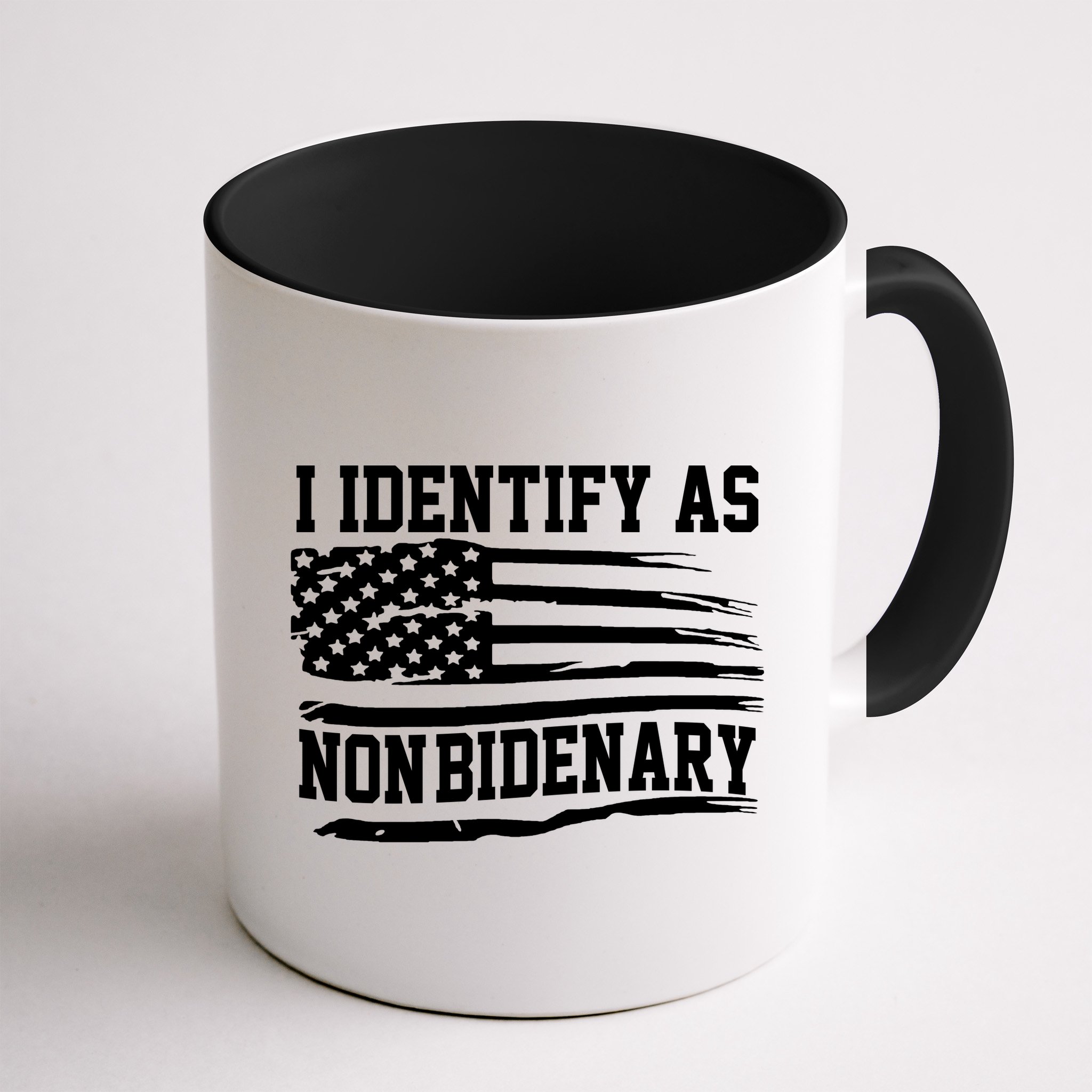 I Identify As Non Bidenary Anti Joe Biden Mug