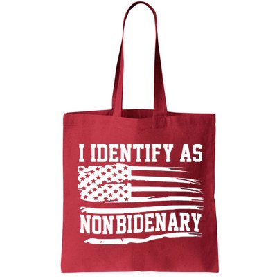I Identify As Non Bidenary Anti Joe Biden Bag