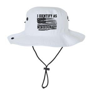 I Identify As Non Bidenary Anti Joe Biden Legacy Cool Fit Booney Bucket Hat