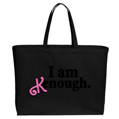 Iamkenough Cotton Canvas Jumbo Tote