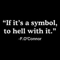If ItS A Symbol To Hell With It Mousepad