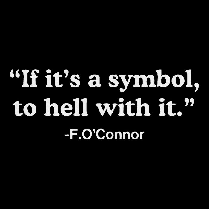 If ItS A Symbol To Hell With It Mousepad