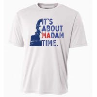 ItS Is About Madam Time Election 2024 Harris Funny Cooling Performance Crew T-Shirt