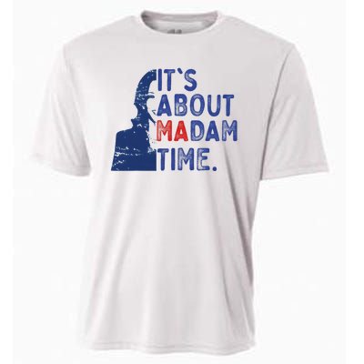 ItS Is About Madam Time Election 2024 Harris Funny Cooling Performance Crew T-Shirt