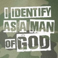 I Identify As A Man Of God Legacy Tie Dye Trucker Hat