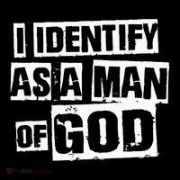 I Identify As A Man Of God 7-Panel Snapback Hat