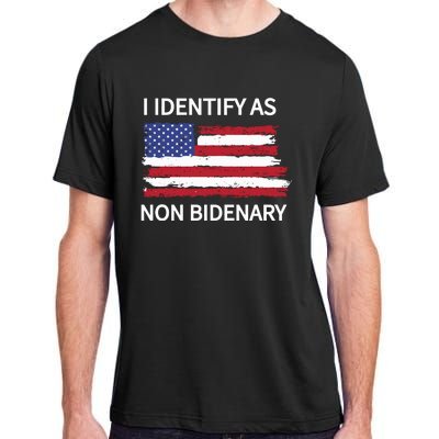 I Identify As Non Bidenary Adult ChromaSoft Performance T-Shirt