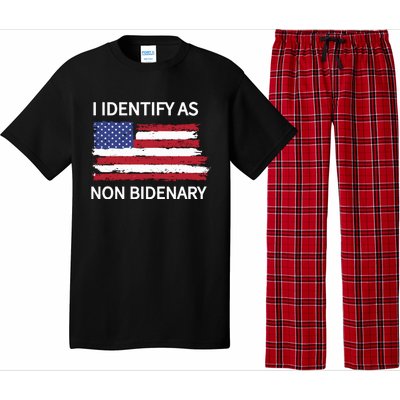 I Identify As Non Bidenary Pajama Set