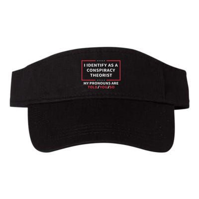 I Identify As A Conspiracy Theorist My Pronouns Are Told You Visor