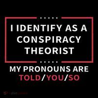 I Identify As A Conspiracy Theorist My Pronouns Are Told You Short Acrylic Beanie