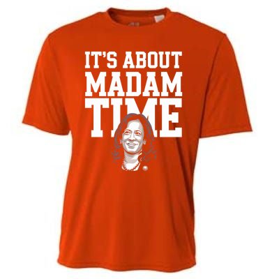 ItS Is About Madam Time Funny Kamala Harris Outfit Cool Gift Cooling Performance Crew T-Shirt