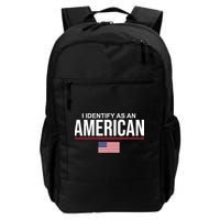 I Identify As An American USA Flag Backpack