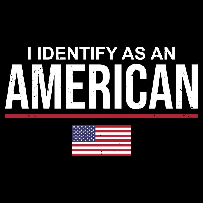 I Identify As An American USA Flag Backpack