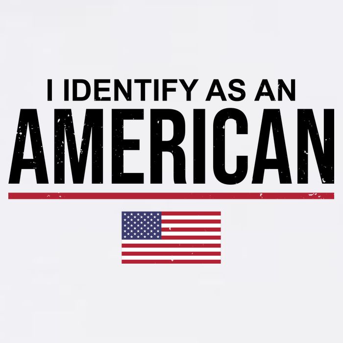 I Identify As An American USA Flag Flatbill Hat