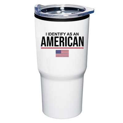 I Identify As An American USA Flag Tumbler