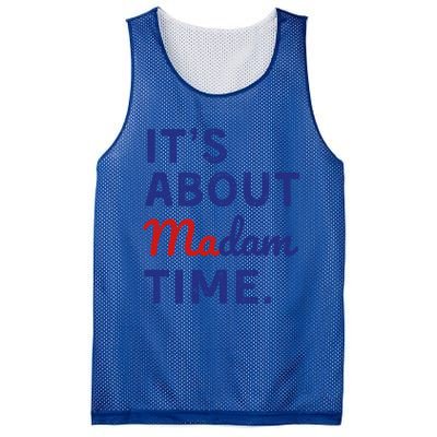 ItS Is About Madam Time Gift Mesh Reversible Basketball Jersey Tank