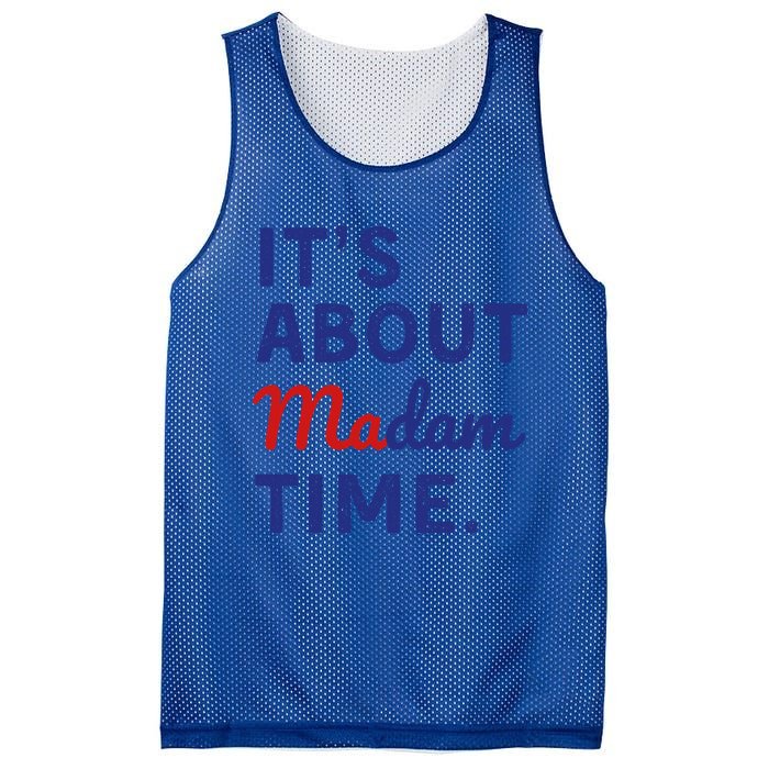 ItS Is About Madam Time Gift Mesh Reversible Basketball Jersey Tank