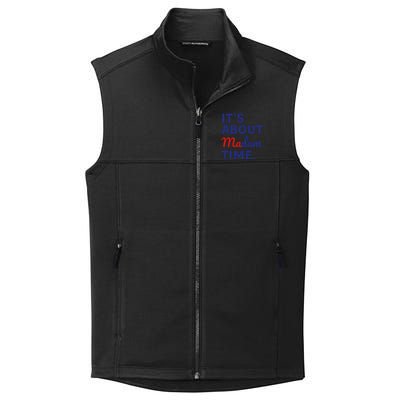 ItS Is About Madam Time Gift Collective Smooth Fleece Vest