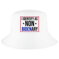 I Identify As Non Bidenary Anti Biden Funny Cool Comfort Performance Bucket Hat