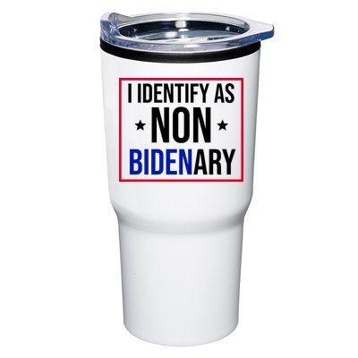 I Identify As Non Bidenary Anti Biden Funny Tumbler