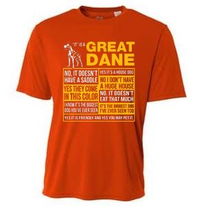 It Is A Great Dane Funny Gift Dog Lover Cooling Performance Crew T-Shirt