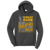 It Is A Great Dane Funny Gift Dog Lover Tall Hoodie