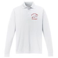 If I Aint Nappin Im Yappin Yapper Weird Stuff Stupid Funny Performance Long Sleeve Polo