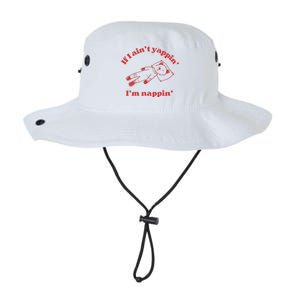 If I Aint Nappin Im Yappin Yapper Weird Stuff Stupid Funny Legacy Cool Fit Booney Bucket Hat