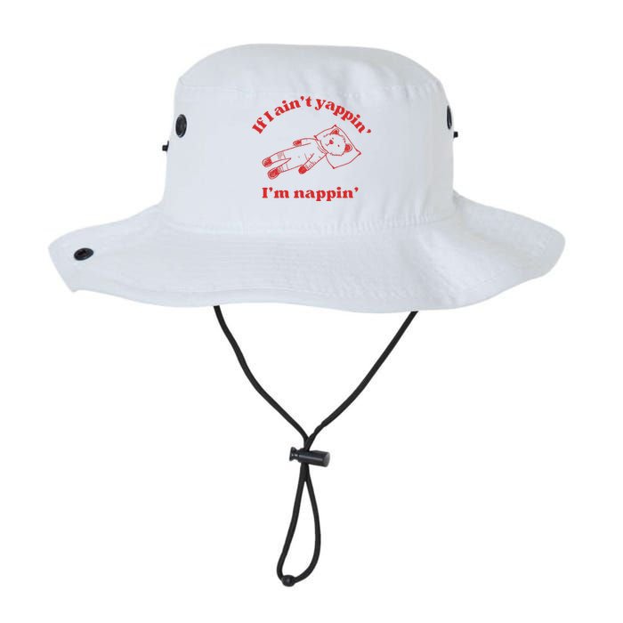 If I Aint Nappin Im Yappin Yapper Weird Stuff Stupid Funny Legacy Cool Fit Booney Bucket Hat