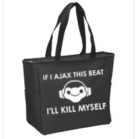 If I Ajax This Beat ILl Kill Myself Lucio Zip Tote Bag