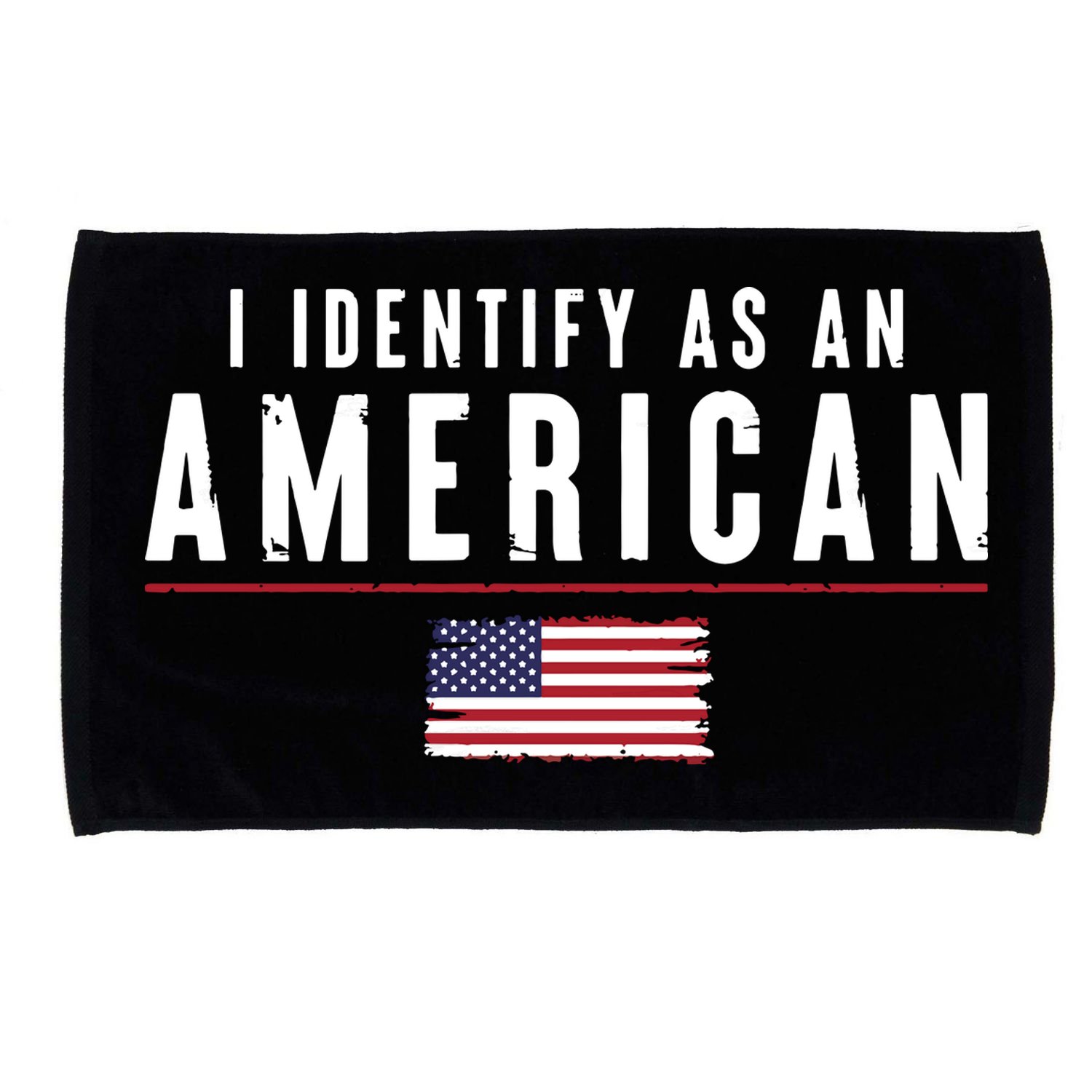 I Identify As An American Microfiber Hand Towel