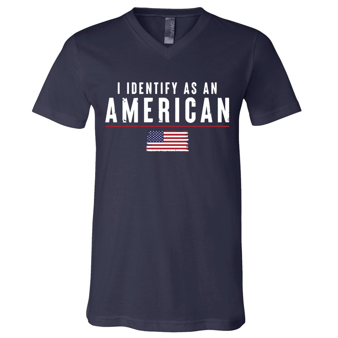I Identify As An American V-Neck T-Shirt