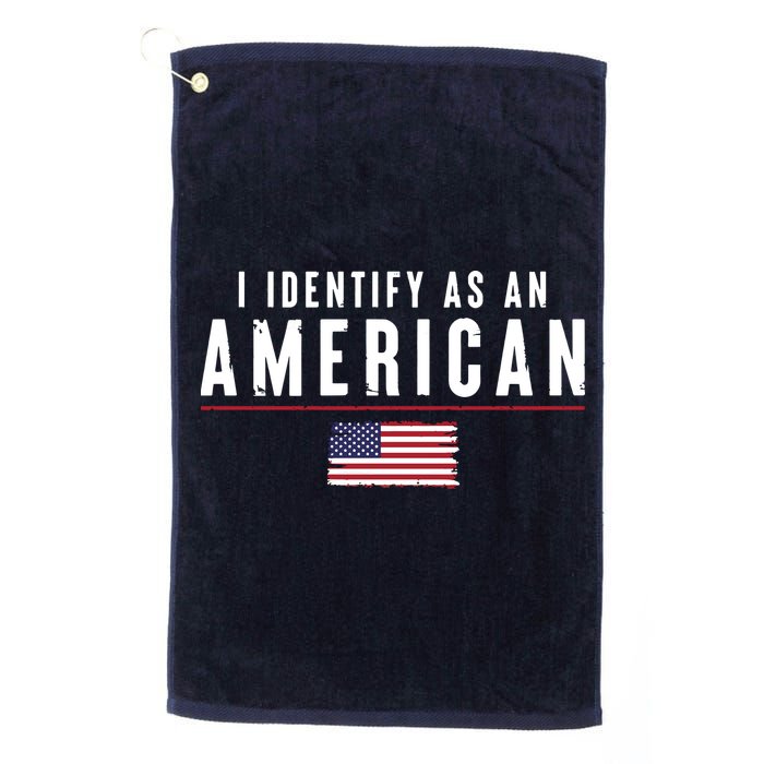I Identify As An American Golf Towel