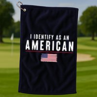 I Identify As An American Golf Towel