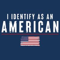I Identify As An American Short Acrylic Beanie