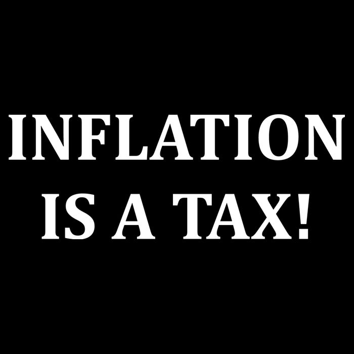 Inflation Is A Tax Baby Bodysuit