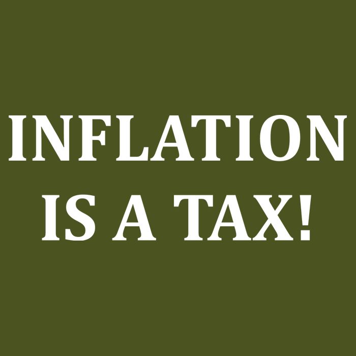 Inflation Is A Tax Long Sleeve Shirt