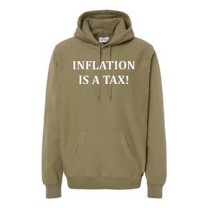 Inflation Is A Tax Premium Hoodie