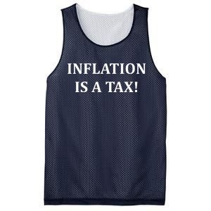 Inflation Is A Tax Mesh Reversible Basketball Jersey Tank