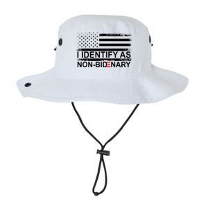 I Identify As Non Bidenary Anti Joe Biden Legacy Cool Fit Booney Bucket Hat