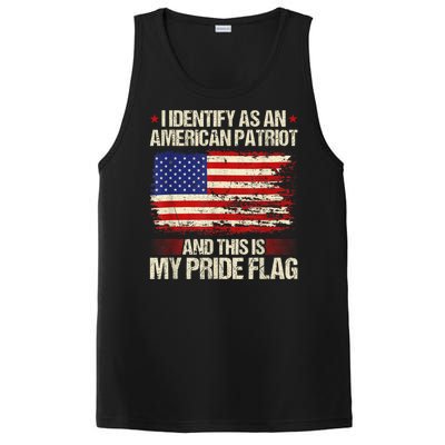 I Identify As An American Patriot This Is My Pride Flag PosiCharge Competitor Tank