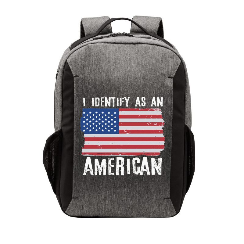 I Identify As An American Proud US American Vector Backpack
