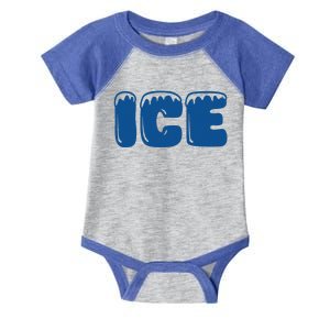 Ice Ice And Baby Costume Funny Halloween Matching Costume Infant Baby Jersey Bodysuit