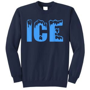 Ice Ice And Baby Family Funny Halloween Costume Couples Tall Sweatshirt