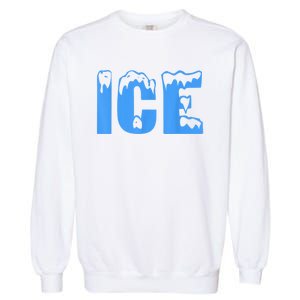 Ice Ice And Baby Family Funny Halloween Costume Couples Garment-Dyed Sweatshirt