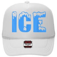 Ice Ice And Baby Family Funny Halloween Costume Couples High Crown Mesh Back Trucker Hat