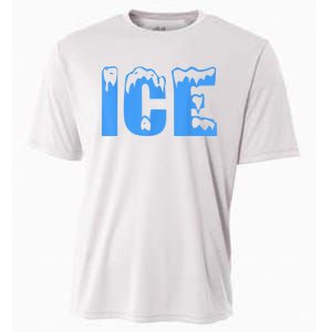 Ice Ice And Baby Family Funny Halloween Costume Couples Cooling Performance Crew T-Shirt