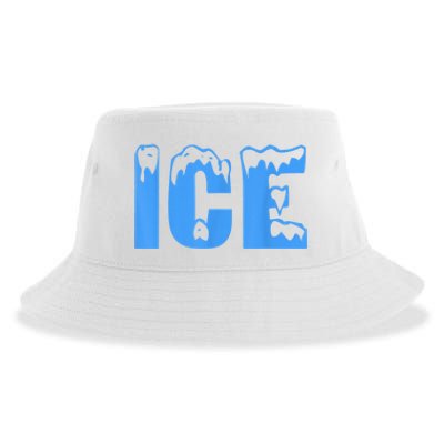 Ice Ice And Baby Family Funny Halloween Costume Couples Sustainable Bucket Hat