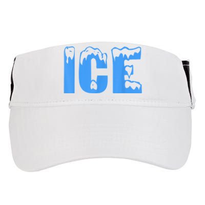 Ice Ice And Baby Family Funny Halloween Costume Couples Adult Drive Performance Visor