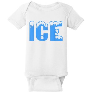 Ice Ice And Baby Family Funny Halloween Costume Couples Baby Bodysuit